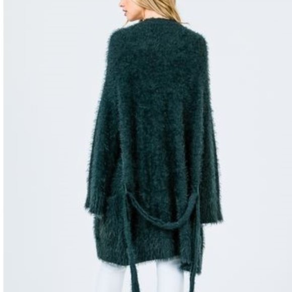 CINDY Soft Fuzzy Cardigan - Picture 4 of 5
